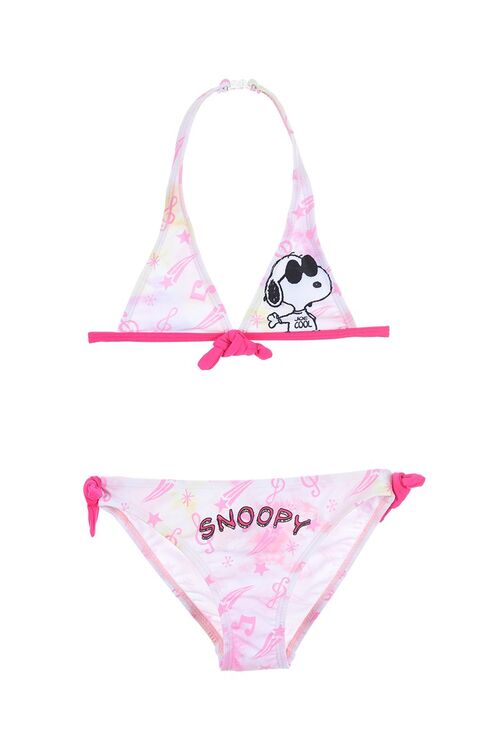 Snoopy - Bikini dos piezas para verano Rosa Oscuro 6A