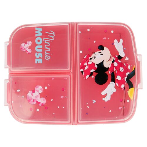 Minnie - Sandwichera con multiples compartimentos