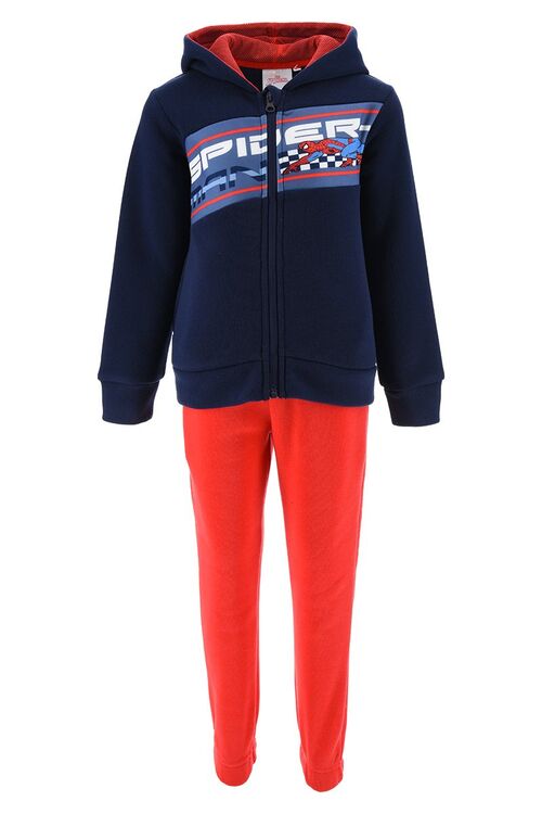 Spiderman - Chandal con chaqueta con capucha infantil nio Azul oscuro 3A