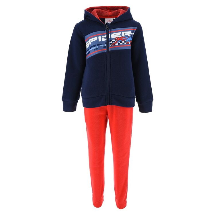 Spiderman - Chandal con chaqueta con capucha infantil nio Azul oscuro 3A
