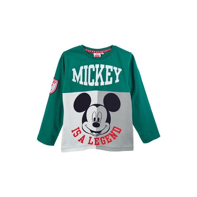 Mickey - Camiseta manga larga Azul claro 3A