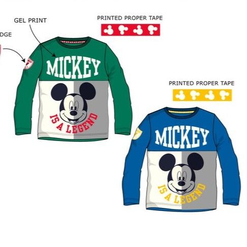 Mickey - Camiseta manga larga Verde 3A