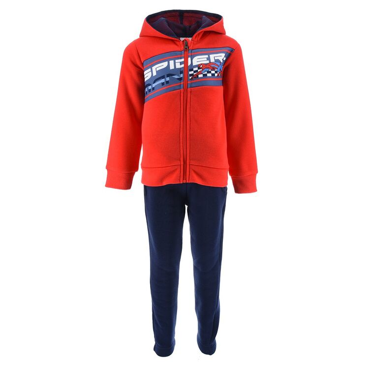 Spiderman - Chandal con chaqueta con capucha infantil nio Azul oscuro 3A