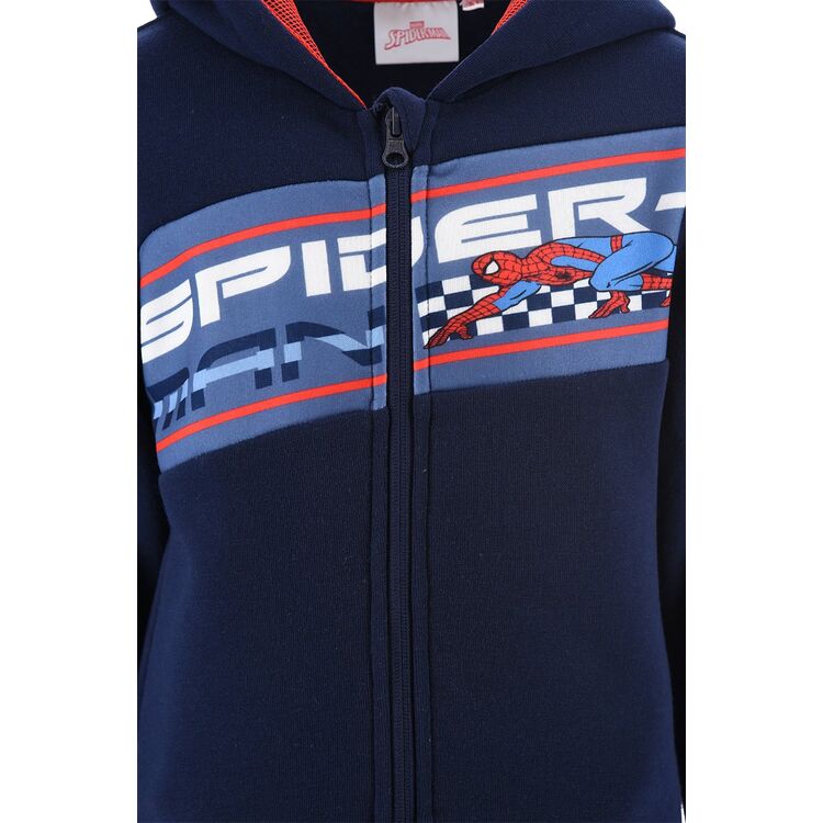 Spiderman - Chandal con chaqueta con capucha infantil nio Azul oscuro 3A