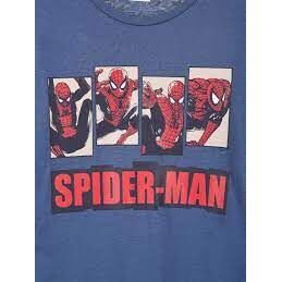 Spiderman - Camiseta manga larga infantil nio Azul oscuro 3A