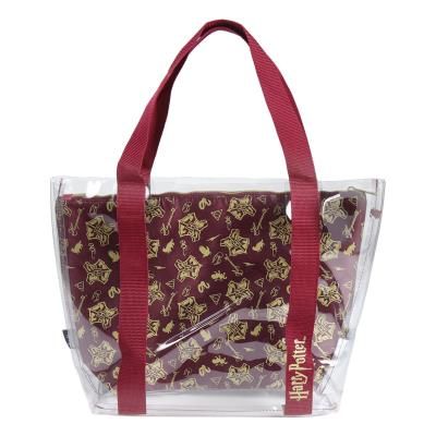 Harry Potter - Bolso de asas transparente Gryffindor
