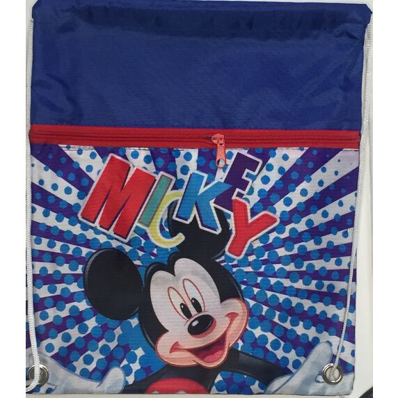 Mickey - Bolsa de cuerdas Azul oscuro