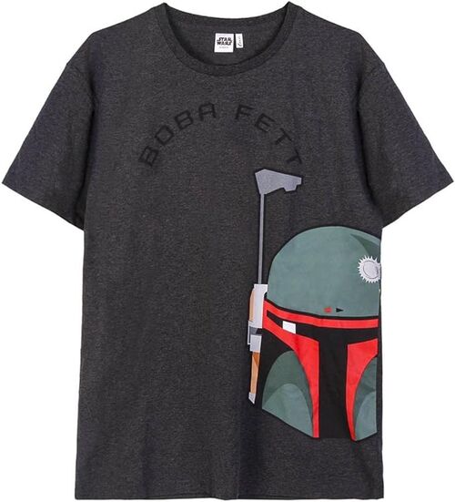 Boba Fett - Camiseta corta single jersey punto M