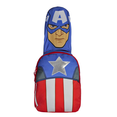 Avengers - Mochila con capucha Capitán América