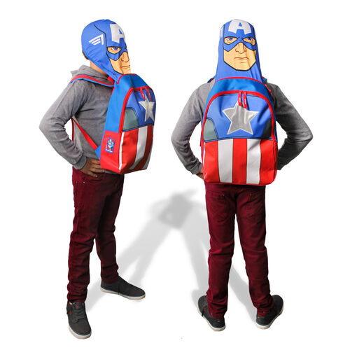 Avengers - Mochila con capucha Iron Man