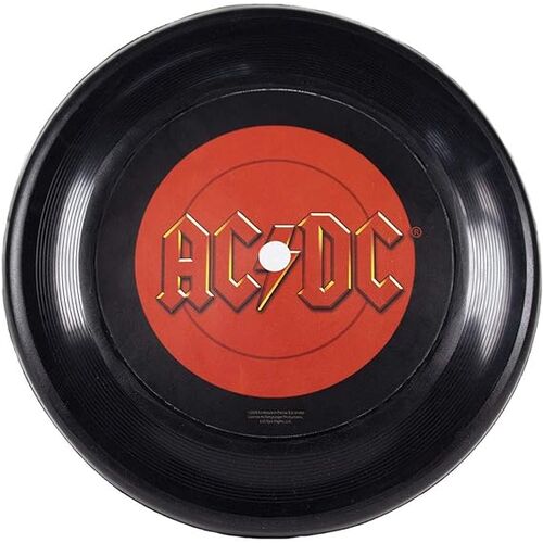 ACDC - Frisbee para perro con diseo de disco de vinilo