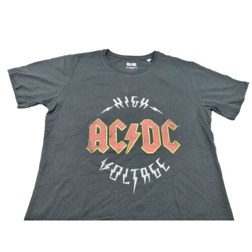 ACDC - Camiseta negra manga corta adulto S