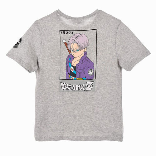 Dragon Ball - Camiseta verano manga corta juvenil Trunks Blanco 10A