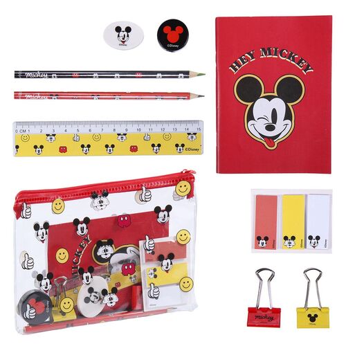 Mickey - Set de papelera  infantil