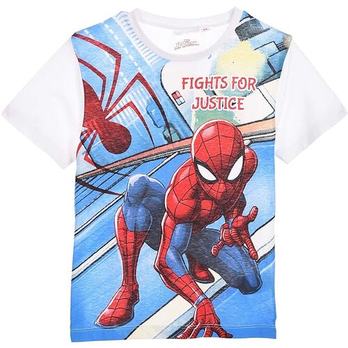 Spiderman - Camiseta manga corta Blanco 3A
