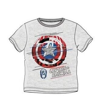 Avengers - Camiseta manga corta Capitn Amrica Blanco 4A
