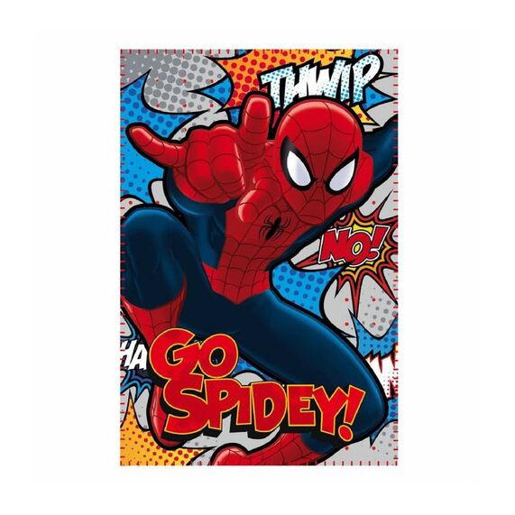 Spiderman - Manta Polar infantil (150 x 100 cm)