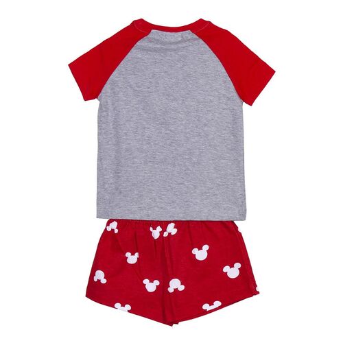 Minnie - Pijama corto nia single jersey punto Rojo 3A