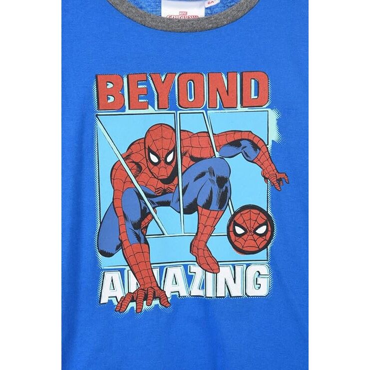Spiderman - Camiseta manga larga Azul claro 3A
