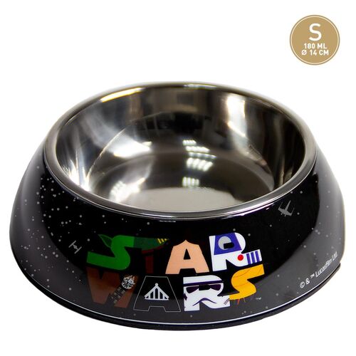 Star Wars - Comedero/bebedero para mascotas tamao S 180ml