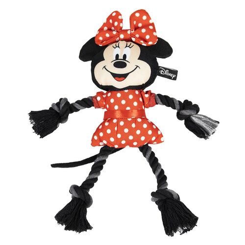 Minnie - Cuerda dental con forma de mueco para perro. 26cm de alto