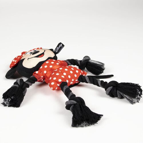 Minnie - Cuerda dental con forma de mueco para perro. 26cm de alto